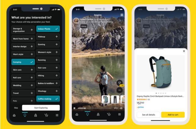 Amazon.com Inc.-ը գործարկել է TikTok-ի ոճի ծառայություն