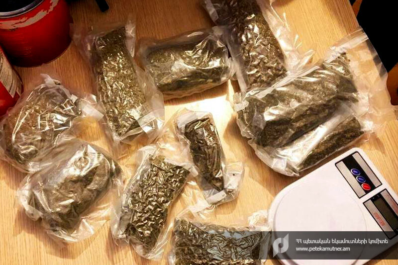 Հայտնաբերվել է առանձնապես խոշոր չափի` շուրջ 6 կգ «մարիխուանա» տեսակի թմրամիջոց