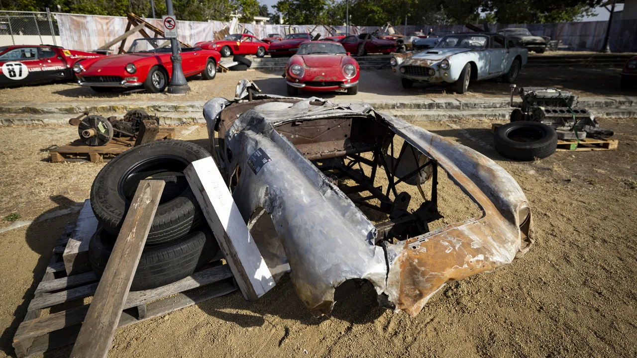 This twisted hunk of metal that used to be a Ferrari just sold for nearly $2 million. Here’s why. CNN