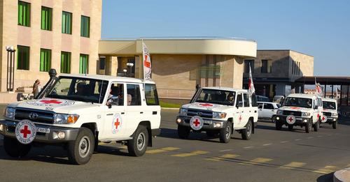 10 բուժառուներ ԿԽՄԿ մեքենաներով Արցախից տեղափոխվել են ՀՀ բժշկական կենտրոններ