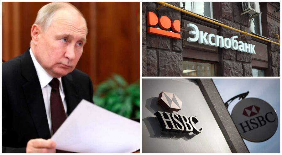 Путин разрешил Экспобанку купить российский бизнес HSBC
