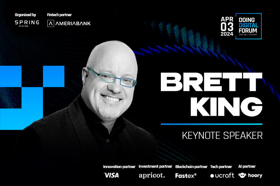 Doing Digital Forum Returns Featuring Brett King as Keynote Speaker. VIDEO