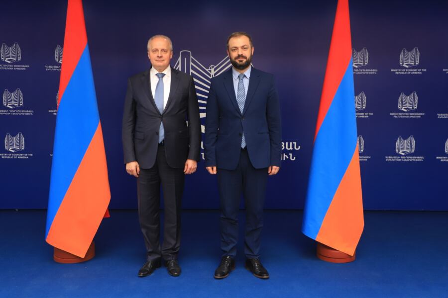 Պապոյանը Կոպիրկինի հետ քննարկել է ՀՀ-ՌԴ առևտրաշրջանառության ավելացման հարցը