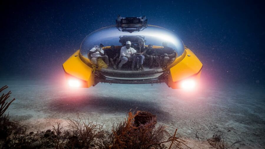 Разработана подводная лодка для круизов по дну океана
