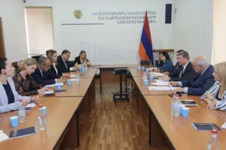 Համաշխարհային բանկի տնօրենի հետ քննարկվել է «Ջրի և ոռոգման ծառայությունների բարելավման ծրագիրը»