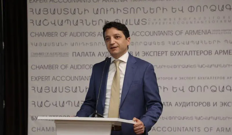 Ֆինանսների նախարարը մասնակցել է Հայաստանի աուդիտորների և փորձագետ հաշվապահների պալատի տարեկան ընդհանուր ժողովին