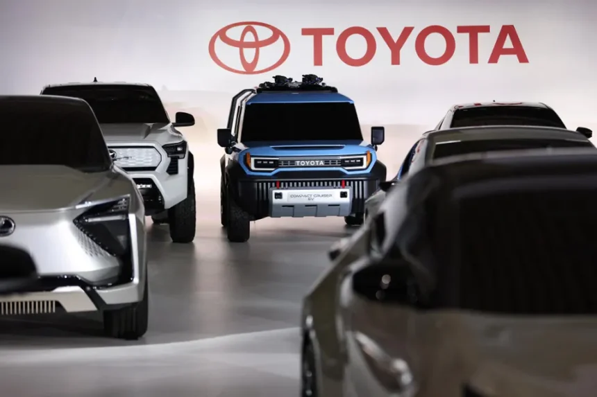 Toyota’s May global output slides with marked decline in China