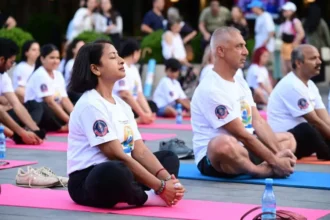 Յոգայի միջազգային օրը՝ Երևանի Կասկադ համալիրում