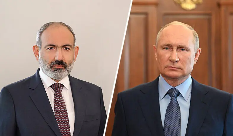 ՀՀ վարչապետը և ՌԴ նախագահը հեռախոսազրույց են ունեցել