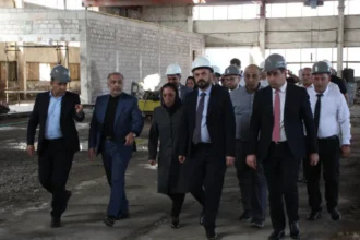 Աշխատակիցներից  40-ը Իրանից են, 130-ը` Հայաստանից․ Պապոյանը Իրանի դեսպանի հետ այցելել է Քարակերտում գործող մետաղաձուլարան