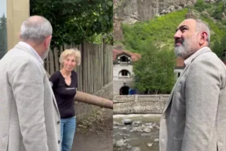 Փաշինյանն այցելել է աղետի գոտի