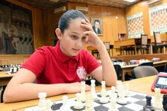 12-year-old Gabriela Harutyunyan  aims for the European chess champion’s title