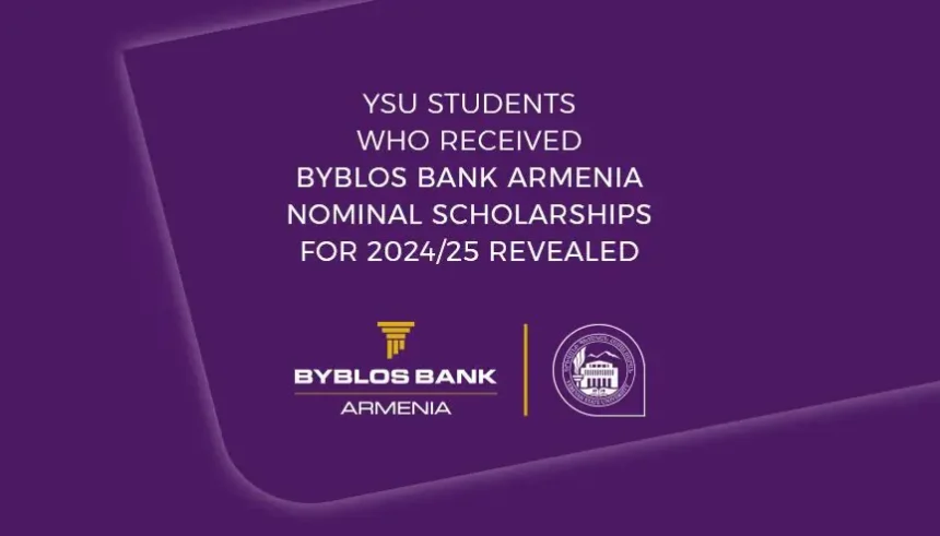 5 more YSU students awarded AMD 1 million scholarship each: Byblos Bank Armenia continues to motivate young minds