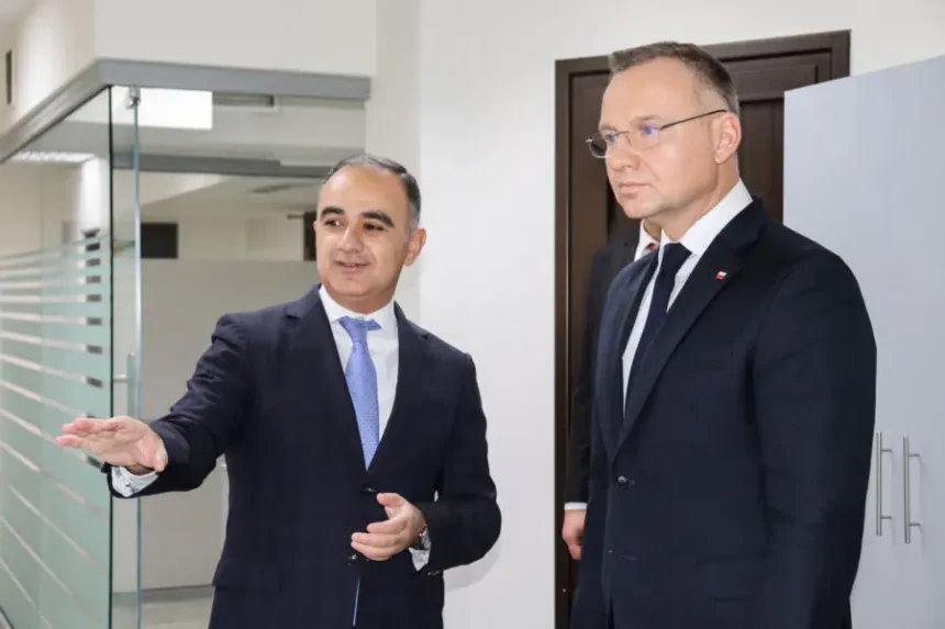 President of Poland Visits Armenia Stock Exchange and Central Depository