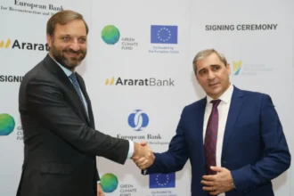 EBRD and AraratBank Join Forces to Promote Green Economy and Competitiveness in Armenia