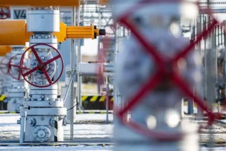 Уровень запасов газа в хранилищах Европы опустился ниже 50%