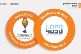 5,237,825 AMD for the “City of Heroes Rehabilitation Center”: April’s beneficiary is the “4090” Foundation
