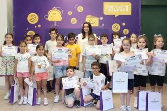 Ֆինանսական կրթության հունիսմեկյան դասընթացներ՝ Բիբլոս Բանկ Արմենիայից. (տեսանյութ, լուսանկարներ)