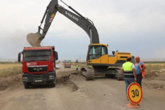 Մեկնարկել են Գյումրի-Արևիկ-Այգաբաց-Վարդաքար ճանապարհի մի հատվածի շինաշխատանքները