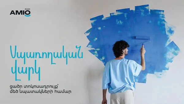 Ամիօ սպառողական վարկ՝ մեծ և փոքր նպատակների համար