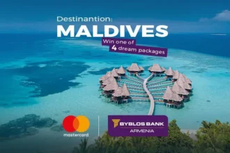 Maldives, Macbooks and iPhones: Exclusive campaign specially for Byblos Bank Armenia’s Mastercard cardholders