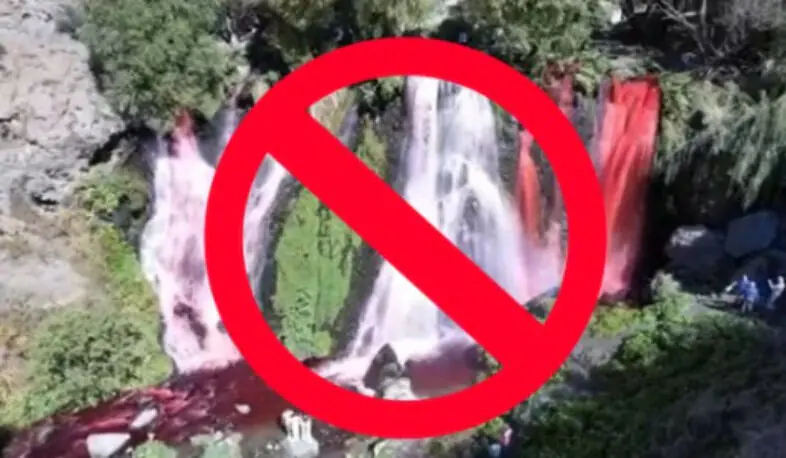 Հայտնաբերվել է Շաքիի ջրվեժը գունավորող անձը. ԲԸՏՄ