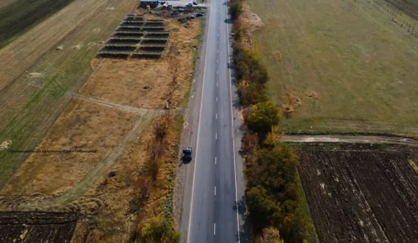 Հիմնանորոգվել է Գյումրու վերջնամասից մինչև Մայիսյան բնակավայր հասնող ճանապարհահատվածը