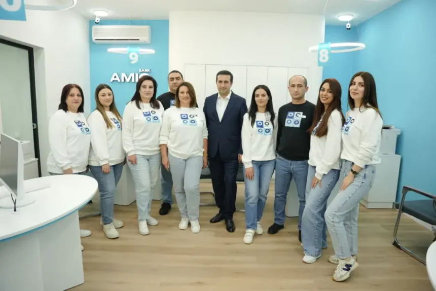 Բարձրորակ սպասարկում և նոր հնարավորություններ Ամիօ բանկի նորաբաց «Կոմիտաս» մասնաճյուղում