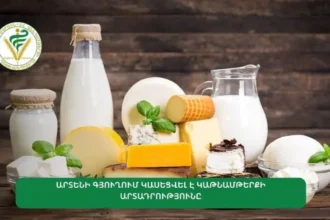 Արտենի գյուղում կասեցվել է կաթնամթերքի արտադրությունը